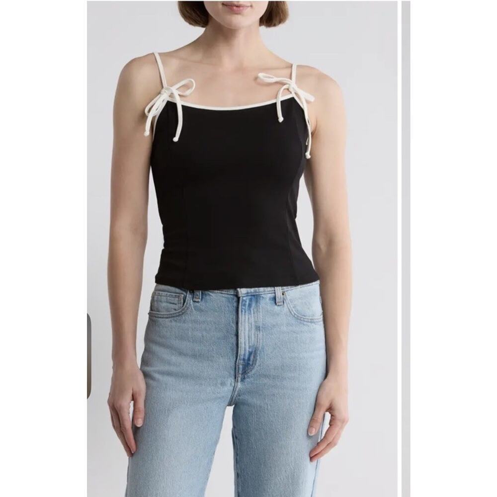 Lush Black And White How Tank Sz S NW